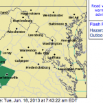 FLASH FLOOD WATCH : – ! CANCELED !