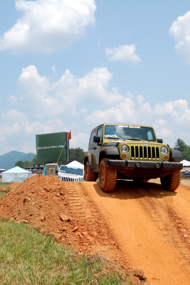 Jeep dirt trail