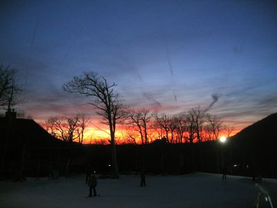 Skier Sunrise-CK
