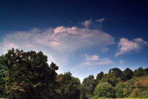 Late Summer Clouds At Wintergreen, Virginia : By Paul Purpura