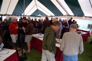Countless People Turned Out To Bid On Silent Auction Items