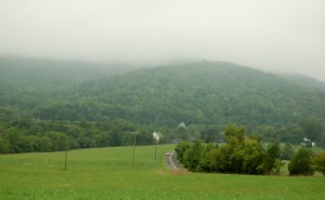 Low Clouds & Drizzle At Rodes Farm : Nellysford, Virginia