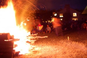 A favorite for everyone is the final bonfire for Starry Nights.