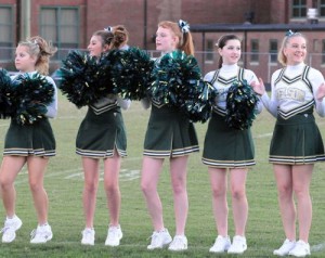 Photos By Paul Purpura:  NCHS Govs Cheerleaders Fire Up The Crowd At Friday Night's Home Game Against Gretna
