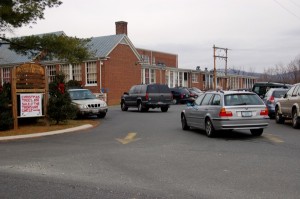 Parking was a preumium at the market this time around! We parked way over on the field behind RVCC.