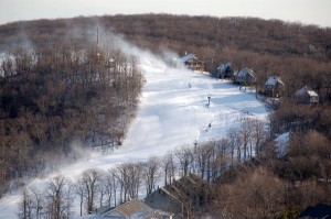 Photo By Tommy Stafford ©2008 NCL : The slopes are in perfect shape at Wintergreen Resort for this weekend's skiing.