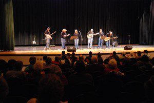 nchs-bluegrass-fest7 Photos By Diana Garland : ©2009 NCL Magazine : The James River Cut Ups perform to the crowd at Saturday's jamboree. Click on any image for larger view.