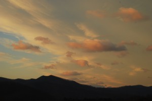 Photo By Ann Strober : ©2009 : Sunrise in The Blue Ridge Mountains of Nelson County, Virginia