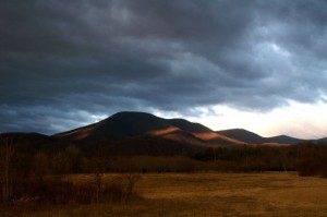 Photo By Heidi Crandall : ©2009 NCL Magazine : Sunshine on Three Ridges Mountain in Nelson County, Virginia
