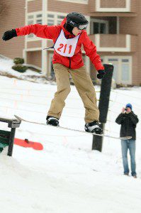 Photo By Paul Purpura : ©2009 NCL Magazine : The final days of snow sports season this past weekend at Wintergreen Resort.