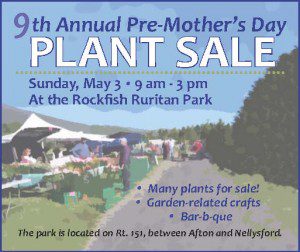 The annual Pre-Mother's Day Plant Sale will be held this coming Sunday as well. - Click for larger view.