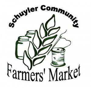 The official logo of The Schuyler Community Farmers' Market : Click image to enlarge.