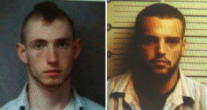 © 2009 Nelson County Life. Austin Griffin (left, from previous arrest photo) and Christopher Meeks are charged with 1st degree murder in the death of Opal Page.