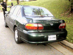 ©2009 NCL Magazine : Opal Page's green '98 Malibu was found by Waynesboro Police late Thursday afternoon in their city.