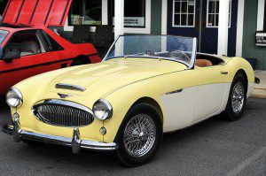 This Austin Healey owned by Dave Schweninger of Nelson County has been fully restored. We first told you about his project back in 2005 in the photo below.