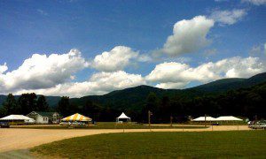 BRTMF Prep1 The entire grounds are ready to go for today's event, rain or shine!