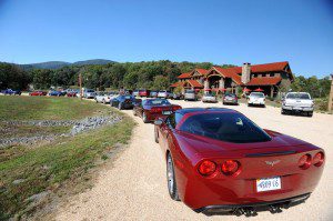 Photos By Paul Purpura : ©2009 www.nelsoncountylife.com : Several Corvette owners stopped Sunday afternoon at Devils Backbone in Roseland on their way back to Richmond. 