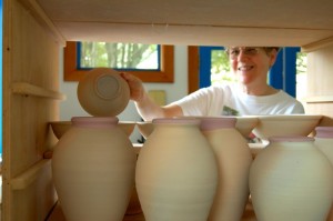 Roth-21 ©2006-2009 www.nelsoncountylife.com : Nan Rothwell in her studio from a story we did in July 2006.