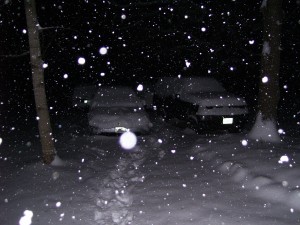 Night time snow in Arrington. (Tom Holliday) Arrington, VA. (John Lloyd) © 2009 NelsonCountyLife.com