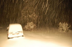 After 151 Block3 Heavy snow continued falling overnight Friday into the early morning hours Saturday. Over 15" of snow had already fallen by midnight in many locations.
