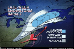 Graphic Courtesy of www.accuweather.com ©2009