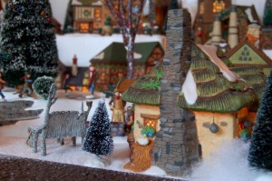 It is an unbelieveable and extensive Dickens Village display!