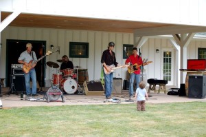 The Rogan Brothers Band were on hand to help Wintergreen Winery salute the opening, their 17th anniversary. Junior Publisher, Adam Stafford, approved!