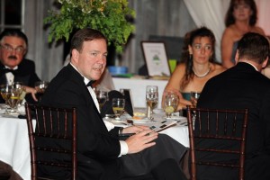 Larry Alan Smith, Artistic and Executive Director of WPA at Friday night's ball. 