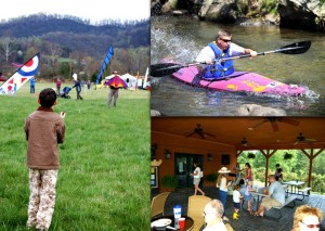 Lots happening this coming Saturday including, The Rockfish Valley Kite Flying Festival, The Piney River Mini Triathlon & Spring Retreat at Hill Top Berry Farm. Click Photo to enlarge. 