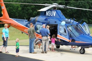All Photos By Paul Purpura : ©2010 www.nelsoncountylife.com : Folks got the chance to check out the Pegasus Medivac Helicopter from UVa as part of Roseland Rescue's Open House this past Saturday. Click any photo to enlarge, 