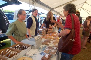 Lots of homemade goodies are always at the market!