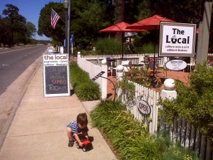 Not everyday was about the water, this is a place you must stop if you are in the little town of Irvington, Virginia. The Local. Can't say enough good about it. Though Adam was more about his truck!