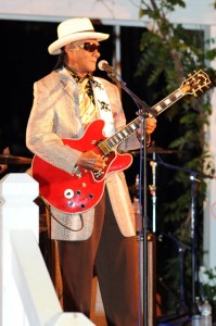 The main act for the evening was Little Freddie King - New Orleans Blues Legend.