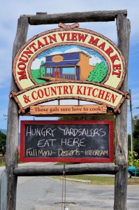 Just looking at the sign is making us hungry!