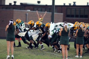 The NCHS GOvernors take to the field this past Friday night, September 17, 2010 at their first home game. 