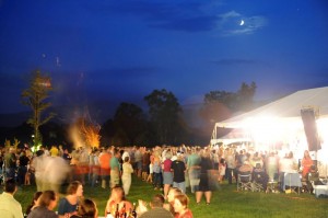 Photo By Paul Purpura : ©2010 www.nelsoncountylife.com : A shot from last month's Starry Nights @ Veritas Vineyard & Winery.