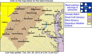 Click on image above for latest on Wind Advisory from NWS. 
