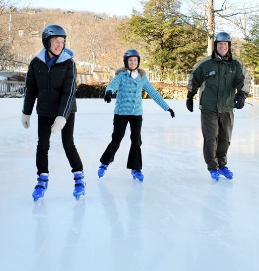 Wintergreen Gets New Ice Skating Rink Ready For Weekend Opening