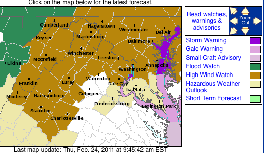 High Wind Watch In Effect Friday Afternoon - Blue Ridge Life Magazine