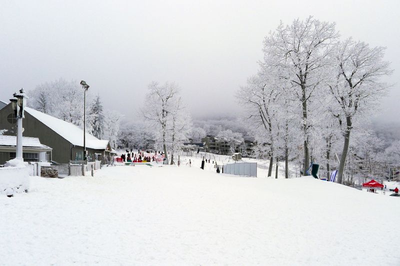 Sunday Snow In The Mountains Of Nelson County, VA Blue Ridge Life
