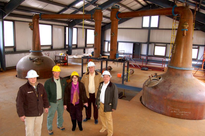 Copper Pot Stills In Place @ VA Distillery Company – Video Report