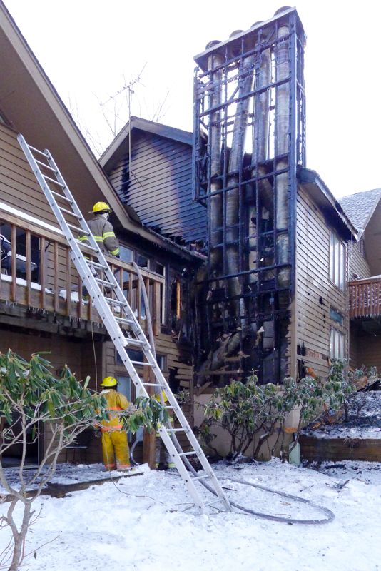 UPDATE: Fire Damages Laurelwood Condo Units At Wintergreen Resort