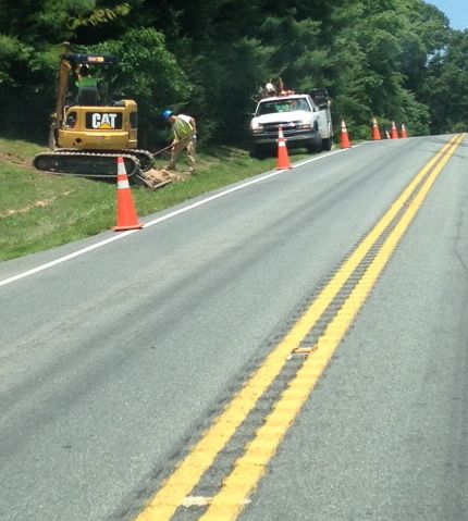 Good Progress Continues On Installation Of Fiber Internet In Nelson County