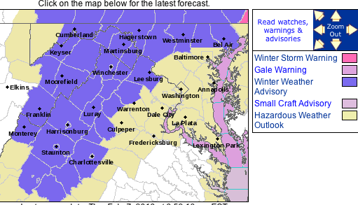 Winter Weather Advisory - CANCELED - Blue Ridge Life Magazine