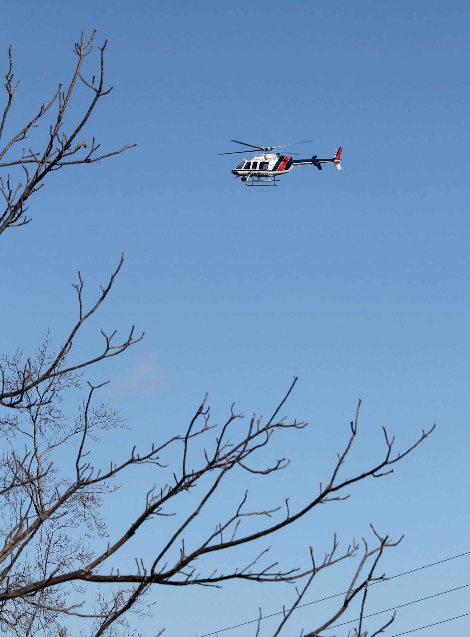 Nelson VA State Police Use Helicopter To Assist Sheriff In Locating