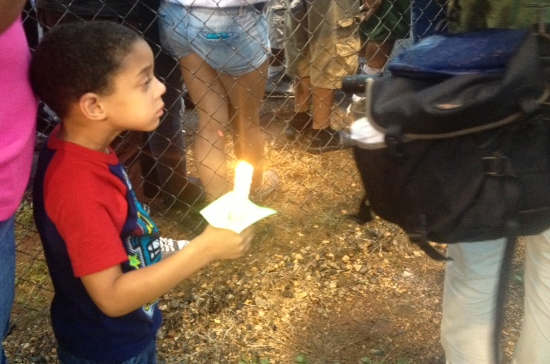 Family & Friends Turn Out In Support Of Missing Alexis Murphy At Candlelight Vigil