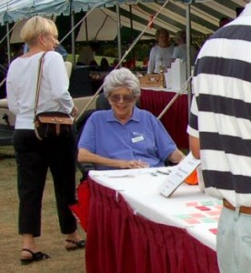 Sara Ott at her last golf classic in September 2007. She passed away the following spring in 2008 followed by the death of her husband Frank (below photo) in the summer of 2013. 