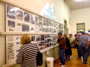 Fans of the TV series check out some of the photos and memorabilia this past Saturday - October 19, 2013 at the Walton's Mountain Museum in Schuyler, VA.