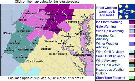 Wind Chill Watches / Advisories Late Monday Into Tuesday : EXPIRED
