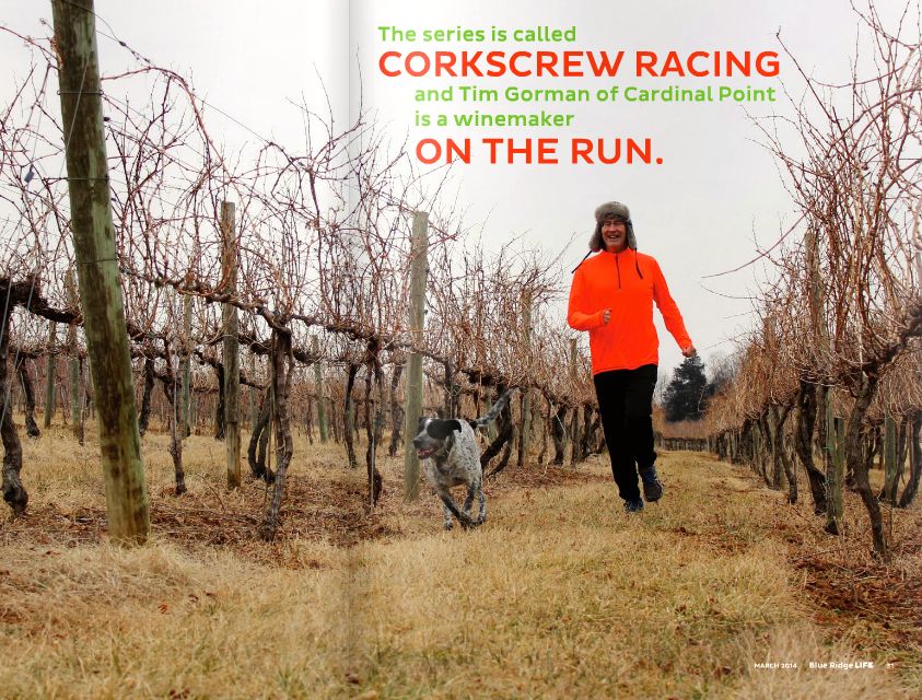 Nelson: WineLovers 5K This Saturday March 1st At Cardinal Point Vineyard & Winery
